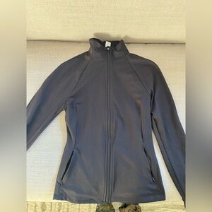Yogalicious Women's Black Lightweight Full Zip Jacket